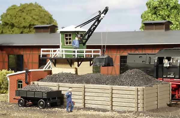 Modelová železnice - H0 Stavebnice - zauhlovací zařízení