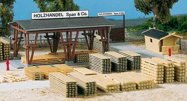 Modelová železnice - H0 Stavebnice - obchod se dřevem