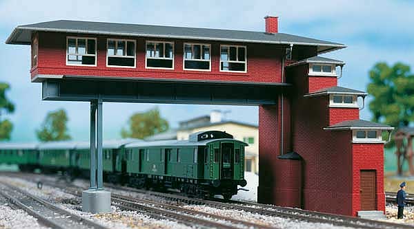 Modelová železnice - TT Stavebnice - portálové stavědlo "Saalfeld"