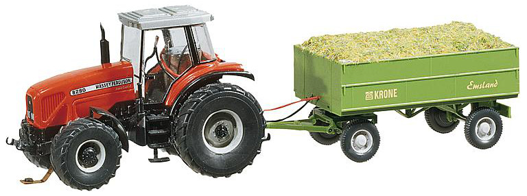 Modelová železnice - H0 Car System - traktor MF, Ep.V