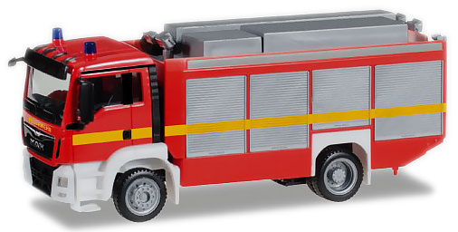 Modelová železnice - H0 Automobil MAN TGS M Euro 6 "Feuerwehr"
