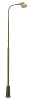 H0 Lampa pouliční 110mm LED studená bílá