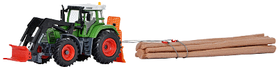H0 Traktor FENDT Favorit 926 Vario s bubnovým navijákem - stavebnice