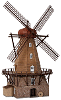H0 Stavebnice - větrný mlýn "Hammarlunda"