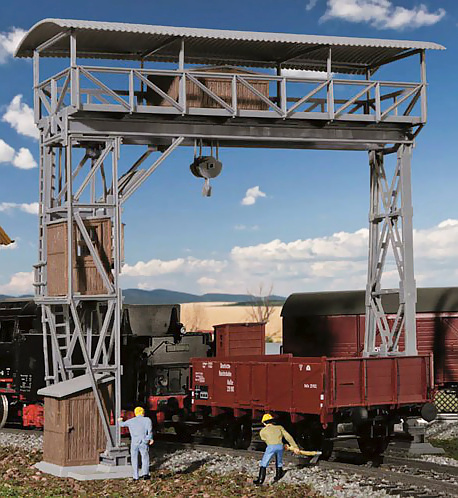 Modelová železnice - H0 Stavebnice - překládací jeřáb "Geislingen"