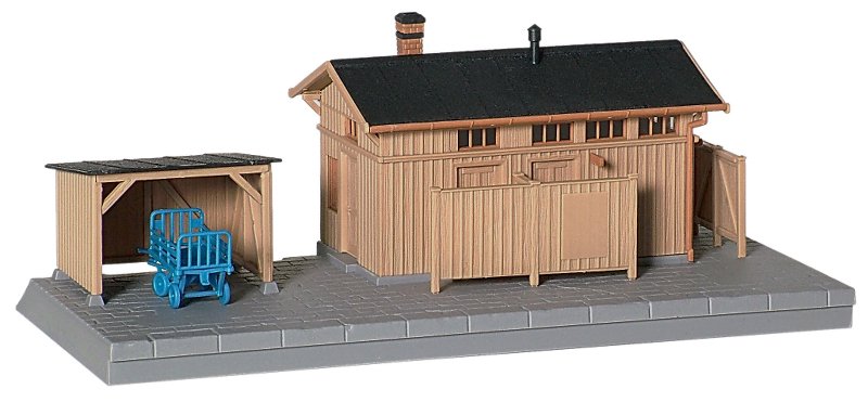 Modelová železnice - H0 Stavebnice - nádražní toalety