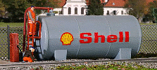 H0 Stavebnice - dieselová čerpací stanice