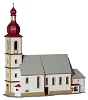 H0 Stavebnice - kostel "Ramsau"