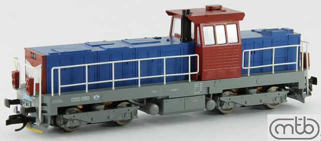 Modelová železnice - TT Dieselová lokomotiva 714.012 "Lego", ČD, Ep.V, OSVĚTLENÍ