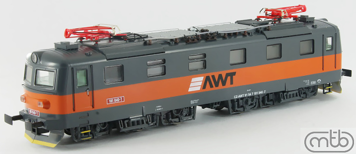 Modelová železnice - H0 Elektrická lokomotiva 181.040, AWT, Ep.V