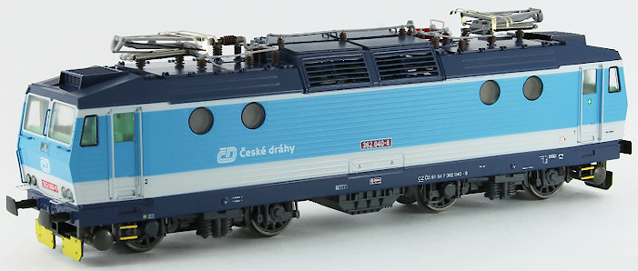 Modelová železnice - H0 Elektrická lokomotiva 362.040 "Eso", ČD, Ep.V