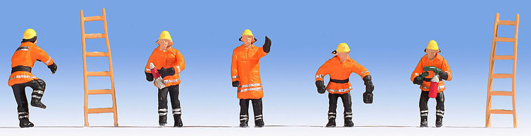 Modelová železnice - H0 Figurky - hasiči