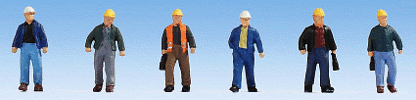 H0 Figurky - stavební dělníci