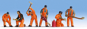 H0 Figurky - traťoví dělníci