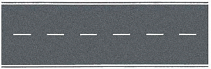 N Karton - silnice šedá 40mm přímá 100cm