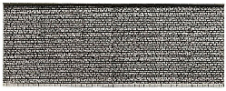 H0 Tvrzená pěna - zeď kamenné kvádry kamenná 670x125mm