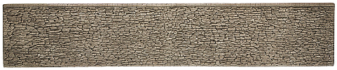 H0 Tvrzená pěna - zeď kamenná 660x125mm