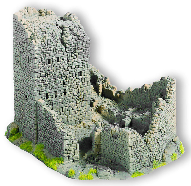 Modelová železnice - Zřícenina hradu