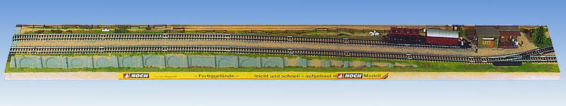 Modelová železnice - H0 Rozšíření kolejiště přední 200x20cm