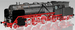 TT Parní lokomotiva BR62, DR, Ep.III