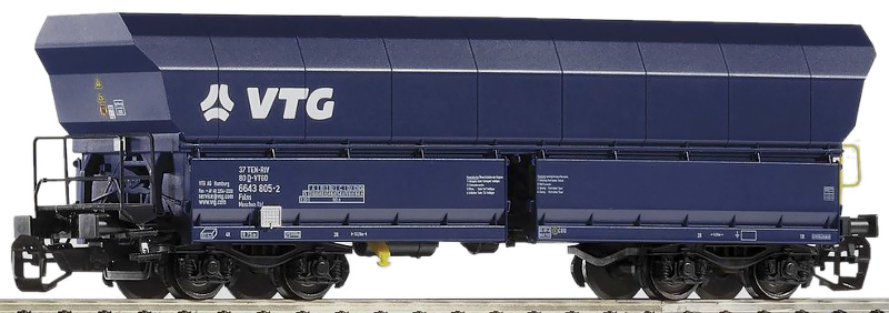 Modelová železnice - TT Výsypný vůz Falns, VTG, Ep.VI