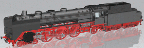 H0 Parní lokomotiva BR03, DR, Ep.III