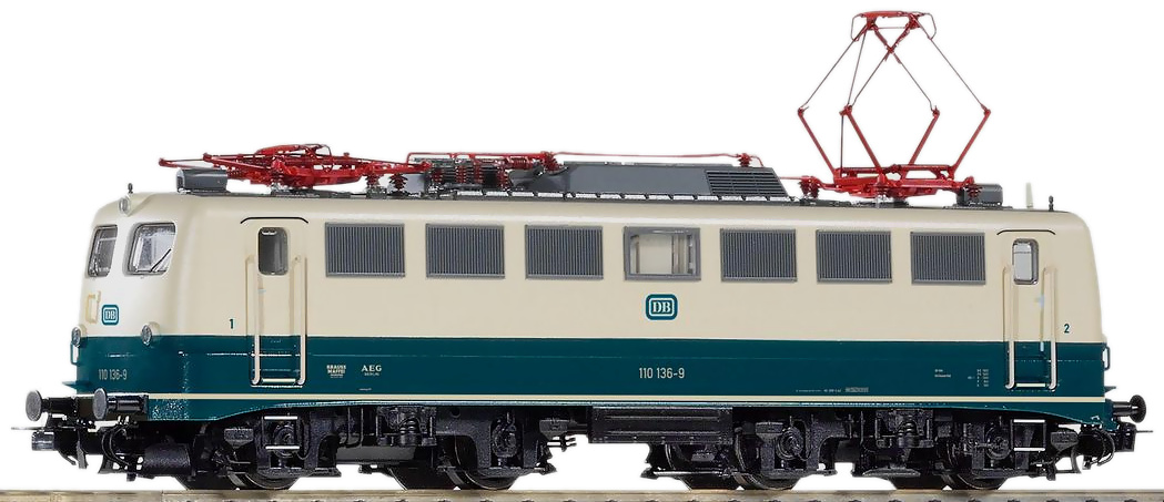 Modelová železnice - H0 Elektrická lokomotiva BR110, DB, Ep.IV