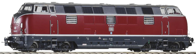 Modelová železnice - H0 Dieselová lokomotiva V200.1, DB, Ep.III