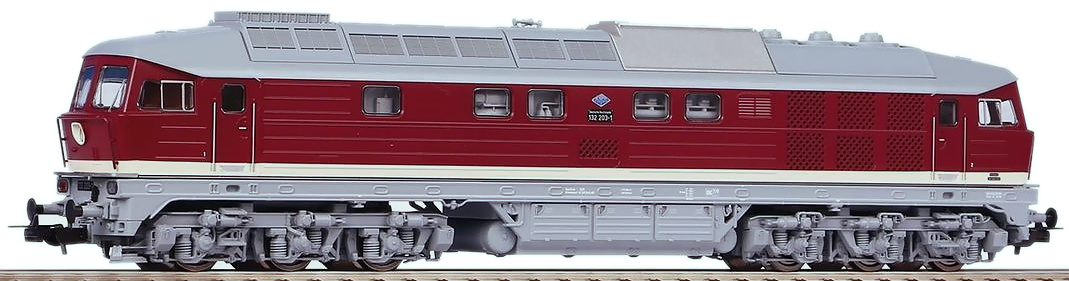 Modelová železnice - H0 Dieselová lokomotiva BR132.295, DR, Ep.IV, DCC ZVUK