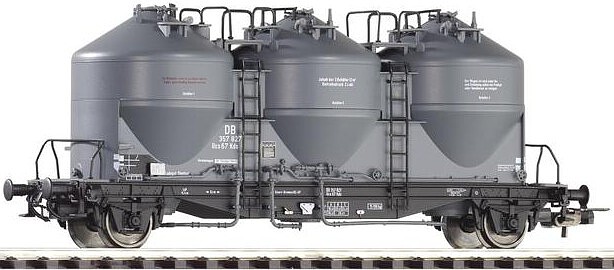 Modelová železnice - H0 Vůz na cement Kds67, DB, Ep.III
