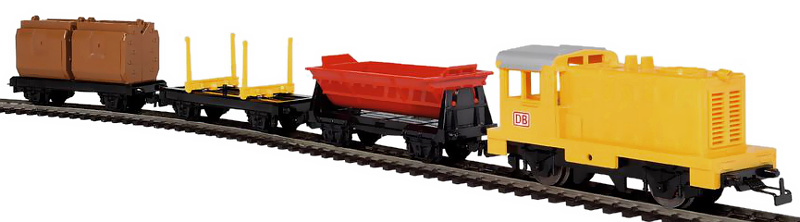 Modelová železnice - H0 HOBBY set myTrain® - vlak s dieselovou lokomotivou s kolejemi