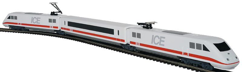 Modelová železnice - H0 HOBBY set myTrain® - vlak s jednotkou ICE s kolejemi