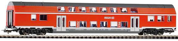 Modelová železnice - H0 Patrový vůz DBuz747, DB Regio, Ep.VI