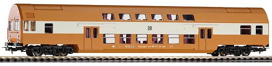 Modelová železnice - H0 Patrový řídící vůz DBmqee, DR, Ep.IV