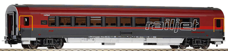 Modelová železnice - H0 Rychlíkový bufetový vůz "Railjet", ÖBB, Ep.VI