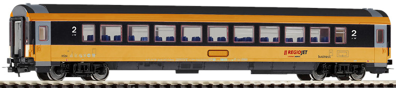 Modelová železnice - H0 Rychlíkový vůz IC 2.tř, RegioJet, Ep.VI