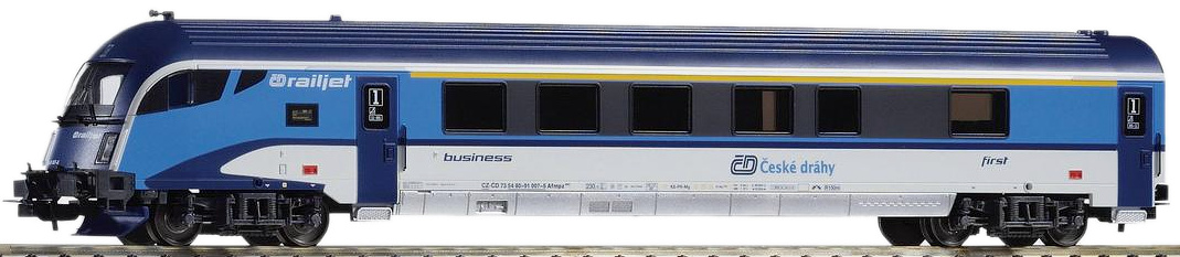 Modelová železnice - H0 Řídící vůz "Railjet", ČD, Ep.VI