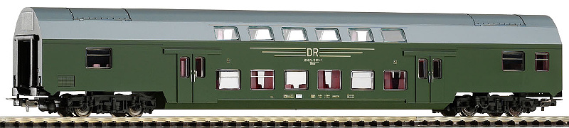 Modelová železnice - H0 Patrový vůz Dbmue, DB, Ep.IV