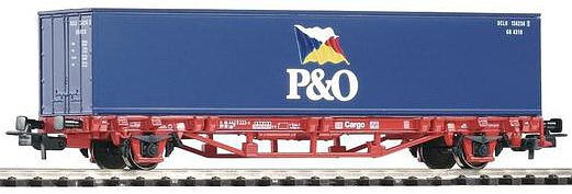 Modelová železnice - H0 Kontejnerový vůz Lgs579 "P&O", DB Cargo, Ep.V