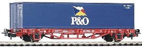 H0 Kontejnerový vůz Lgs579 "P&O", DB Cargo, Ep.V