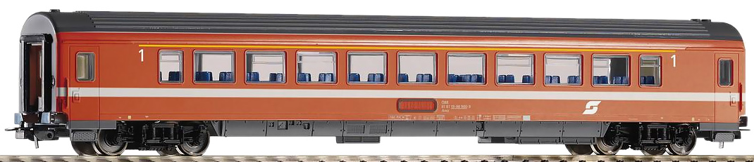 Modelová železnice - H0 Rychlíkový vůz IC 1.tř., ÖBB, Ep.IV