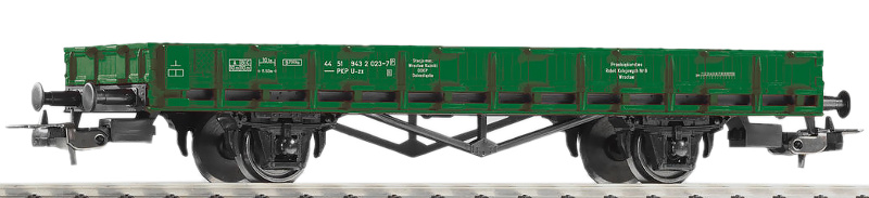 Modelová železnice - H0 Nízkostěnný vůz U-zx, PKP, Ep.IV
