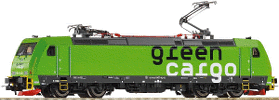 H0 Elektrická lokomotiva BR5400, green cargo, Ep.VI