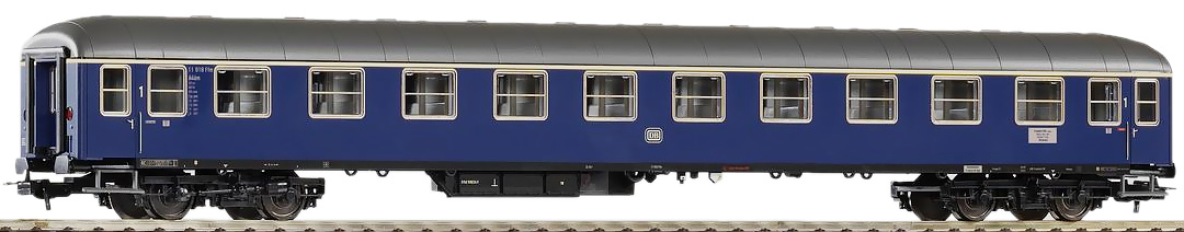 Modelová železnice - H0 Rychlíkový vůz A4üm 1.tř., DB, Ep.III