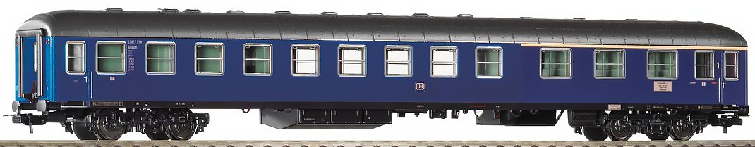 Modelová železnice - H0 Rychlíkový vůz ARm216 s jídelním odd., DB, Ep.III