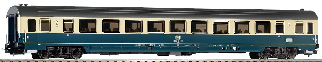 Modelová železnice - H0 Rychlíkový vůz Bpmz291 2.tř., DB, Ep.IV