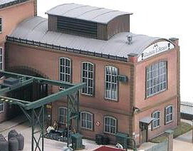Modelová železnice - H0 Stavebnice - sklárna "E. Strauss" - vedlejší budova