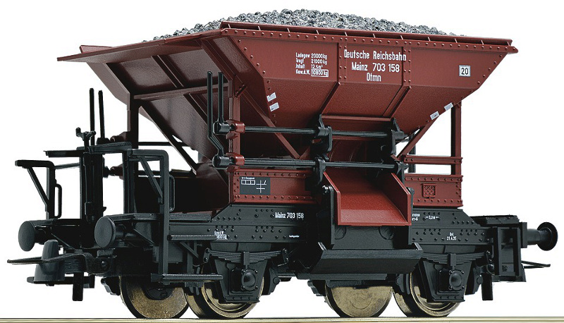 Modelová železnice - H0 Výsypný vůz, DR, Ep.IV