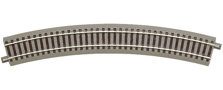 Modelová železnice - H0 R4 Oblouková kolej R511,1mm/30°