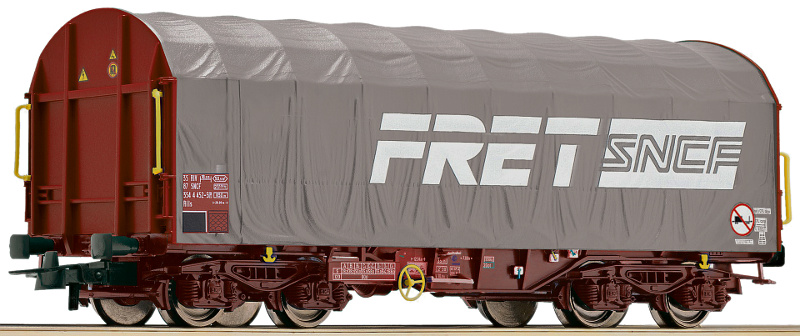 Modelová železnice - H0 Vůz s posuvnou plachtou, FRET, Ep.VI